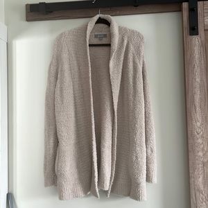Cozy light beige Duster / Sweater